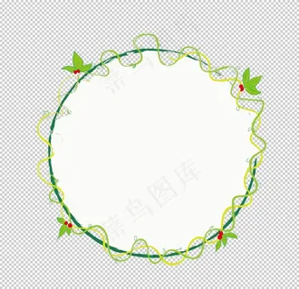 卡通花边边框图片
