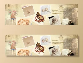 饰品淘宝海报图片