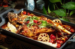 烤鱼图片