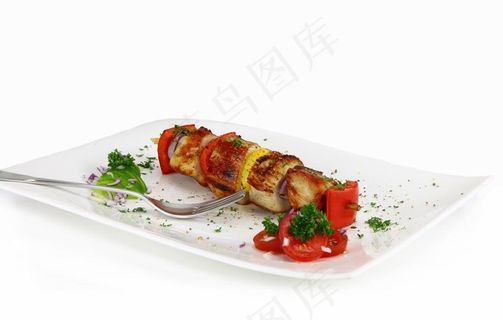 土耳其烤肉串图片