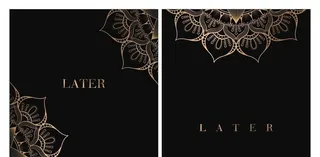 简约时间花纹欧式花纹图片