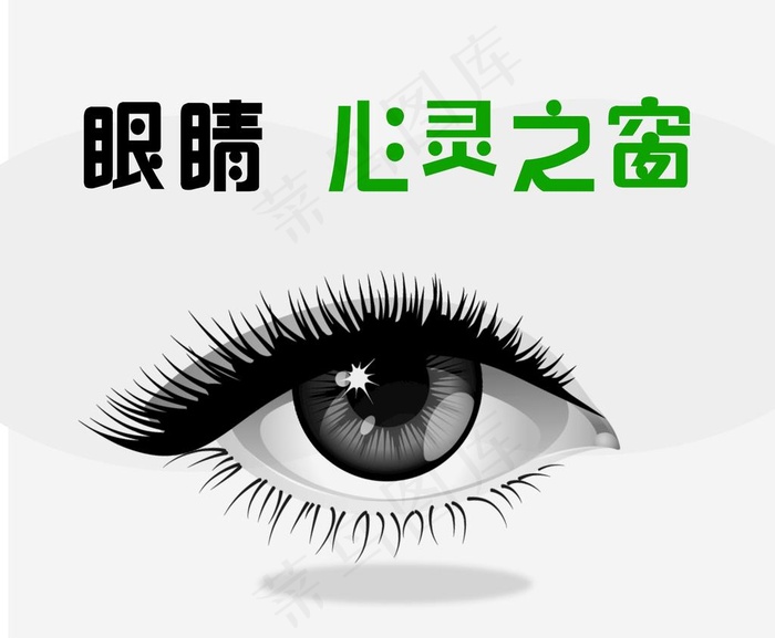 眼睛图片psd模版下载