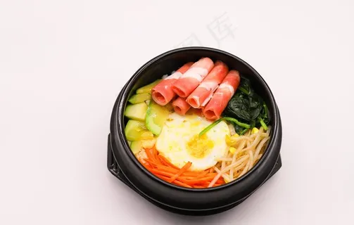 肥牛石锅拌饭图片 肥牛石锅拌饭图片