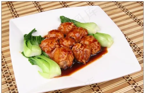 红烧油面筋塞肉老弄堂图片 红烧油面筋塞肉老弄堂图片