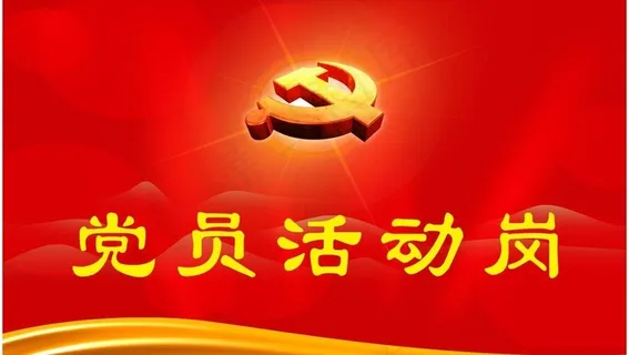 党员活动岗图片