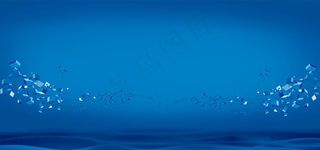 商务蓝色背景海报图片