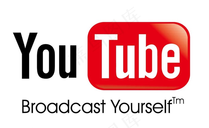 YouTube 标志图片