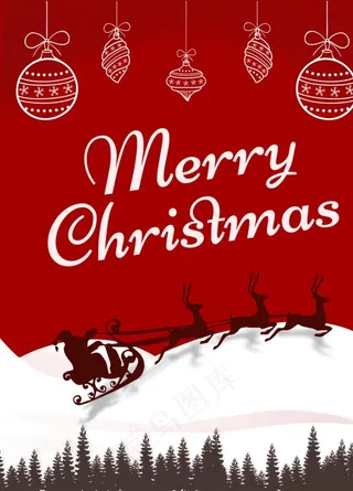 圣诞海报图片