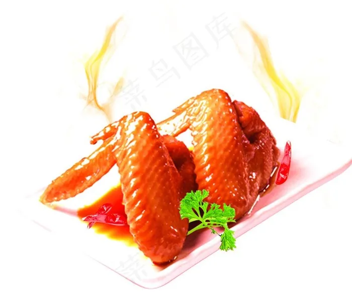 烤翅图片psd模版下载