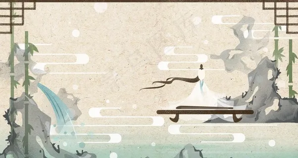 高山流水遇知音图片