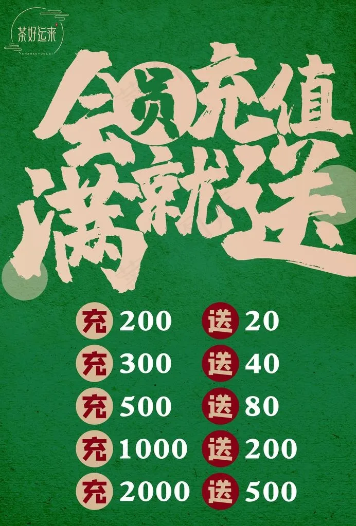 会员充值图片(2480X3508(DPI:300))psd模版下载