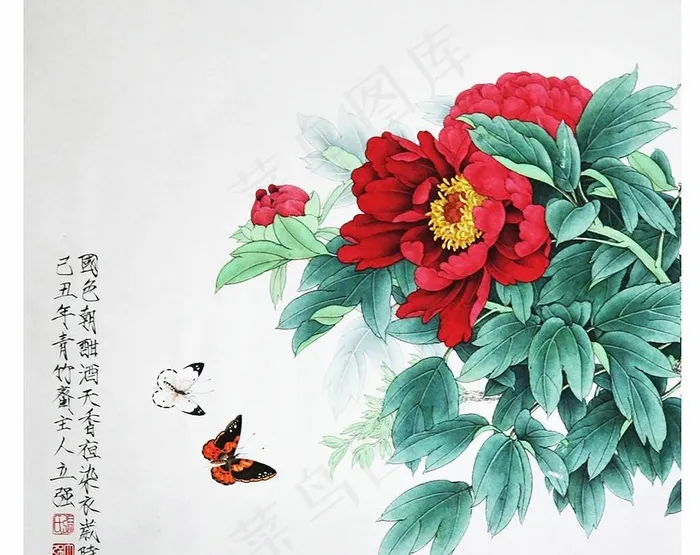 工笔画图片