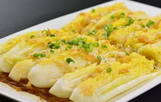 蒜蓉娃娃菜图片