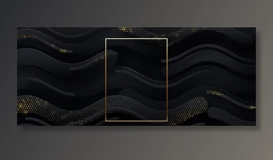 艺术黑色立体背景图片