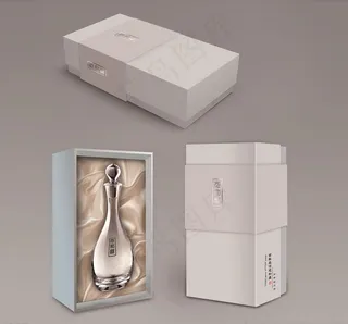 元和盛酒包装 简约图片