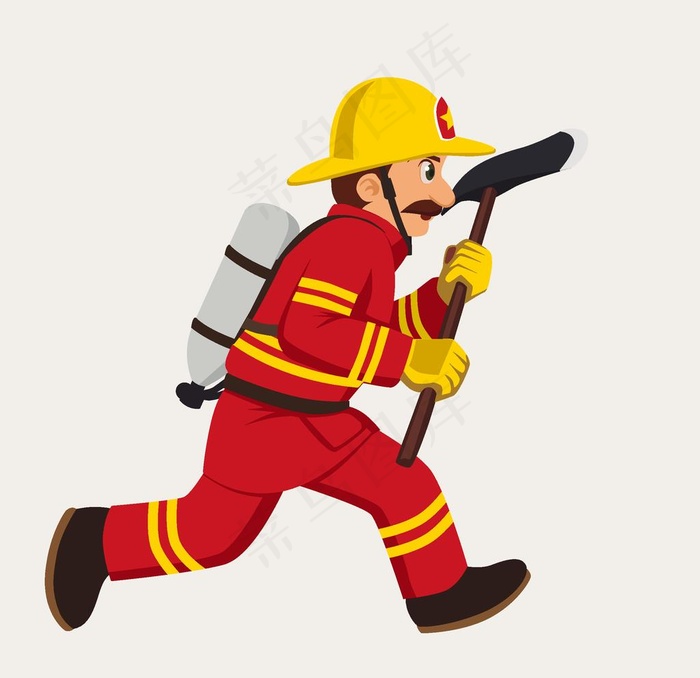消防人物图片