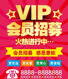 VIP会员招募图片