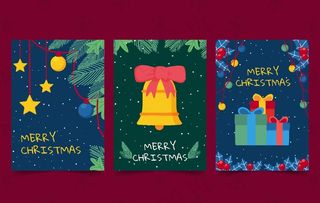 手绘圣诞卡图片