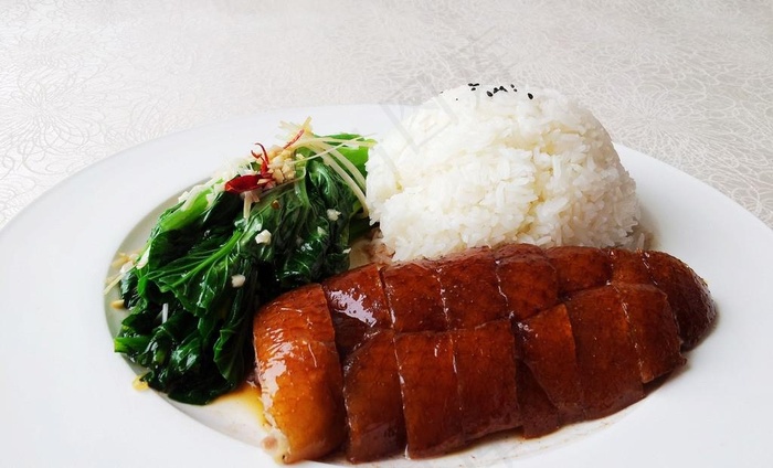 烧鸭饭图片