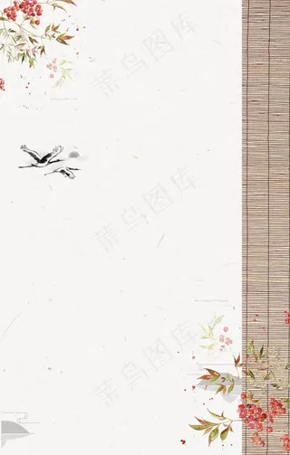 花鸟山水画 中国风 水墨工笔画图片