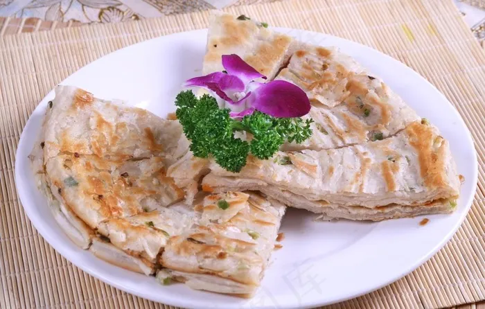 葱油饼图片