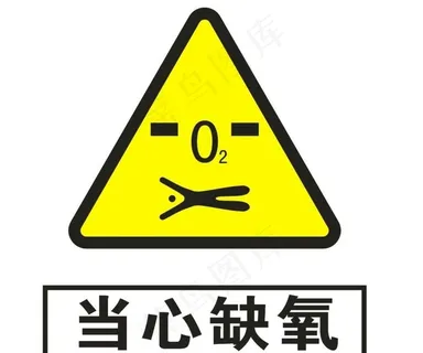 当心缺氧图片