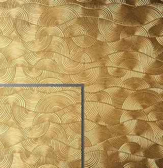 金色半圆纹图片