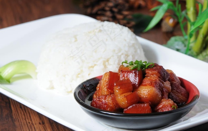 大厨红烧肉套餐图片