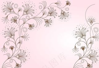 线条花纹理礼品袋印花数码印花图片