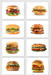 汉堡素材图片 汉堡素材图片