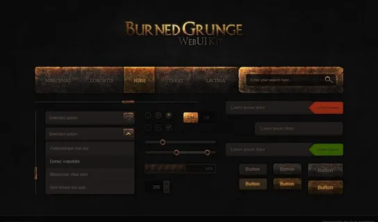 多媒体按钮图片