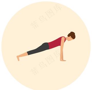 瑜伽动作图片