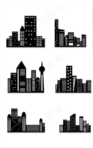城市剪影图片