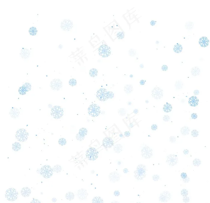 雪花图片psd模版下载