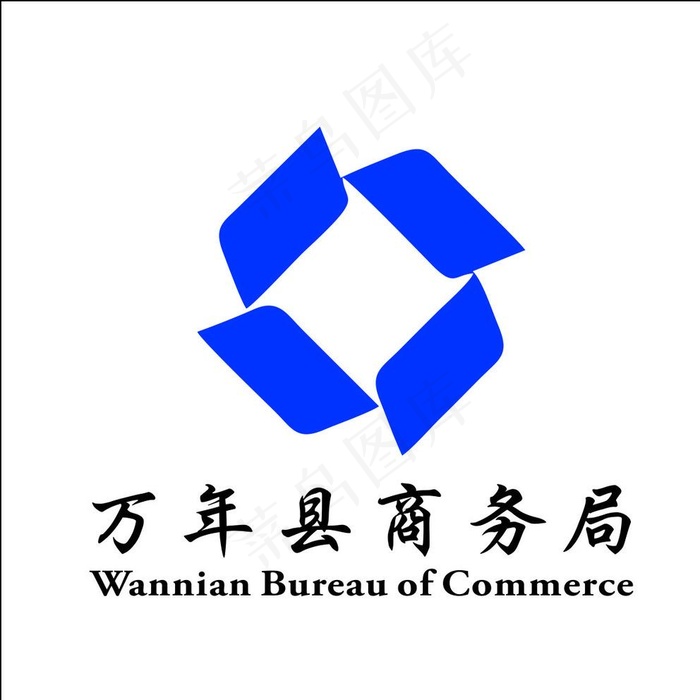 商务局logo图片cdr矢量模版下载