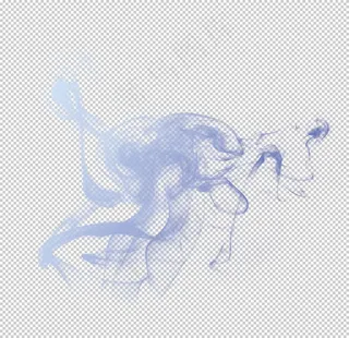 彩色烟雾免扣图案图片