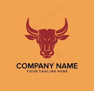 公牛图标图片