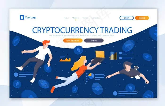 学习界面图片ai矢量模版下载