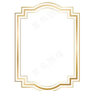 金色复古边框图片