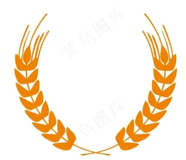 矢量金麦穗图片