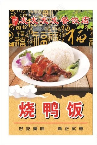 烧鸭饭图片