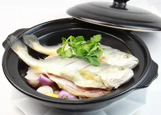 生焗黄鱼香图片