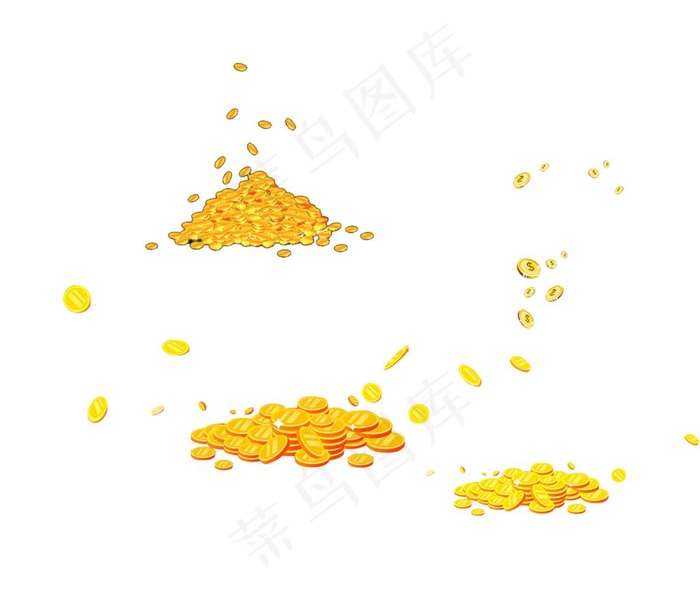 金币图片psd模版下载