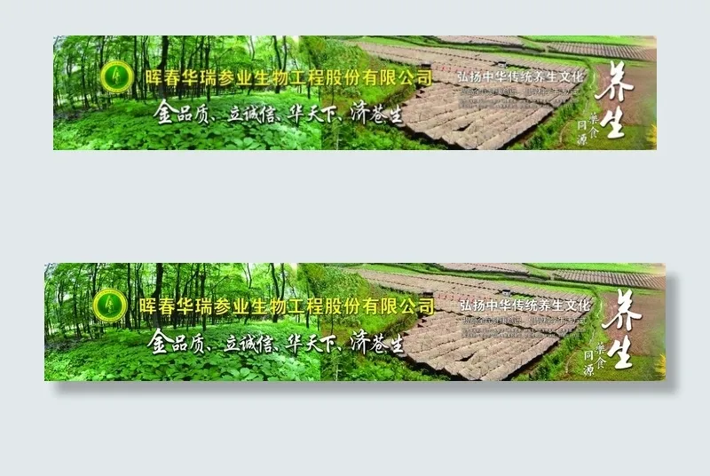 人参基地图片(16929X3740(DPI:100))psd模版下载