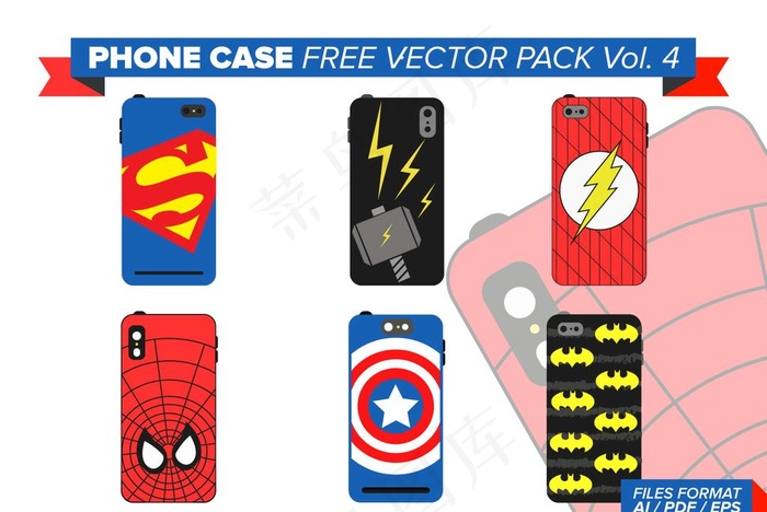 超级英雄手机壳图片