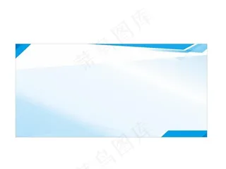 蓝色展板图片