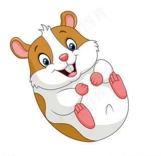 可爱矢量卡通老鼠图片