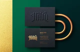 名片样机图片