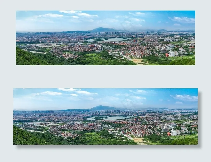 泉州城市全景图图片