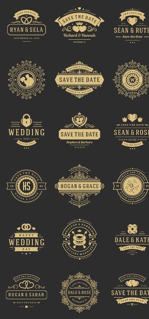 时尚创意标签图片